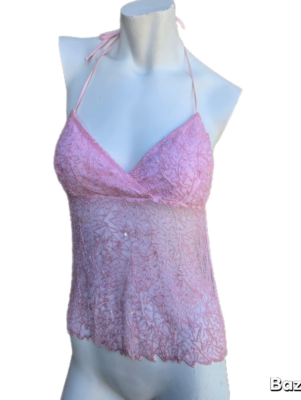 Vintage Y2K Windsor Beaded Halter